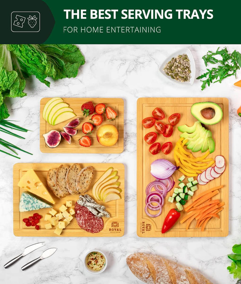 Set of 3 Bamboo Cutting Boards-2