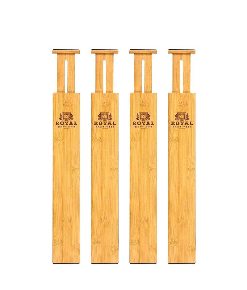 Expandable Drawer Dividers Set of 4 Natural Color-1