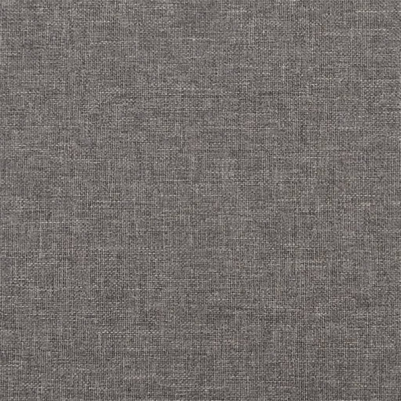 vidaXL 3 Piece Sofa Set with Throw Pillows&Cushions Dark Gray Fabric-8